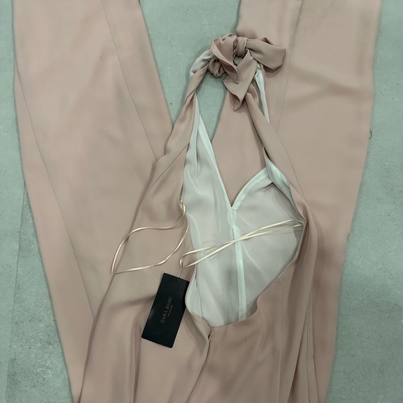 Zara Baby Powder Pink Halter jumpsuit - Picture 3 of 5